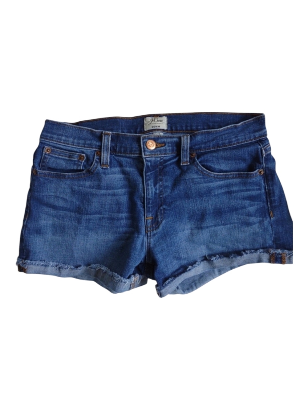 J.CREW Shorts Denim Blue Size 27 Women's style E7594